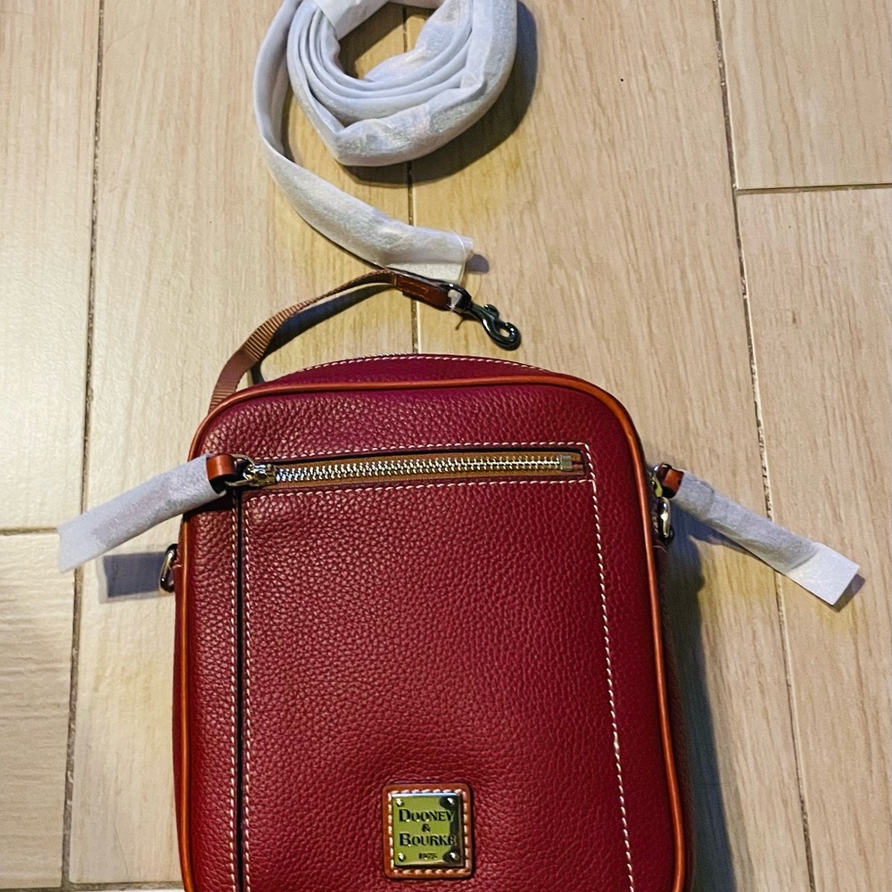 Dooney & Bourke wine Camera Crossbody Bag